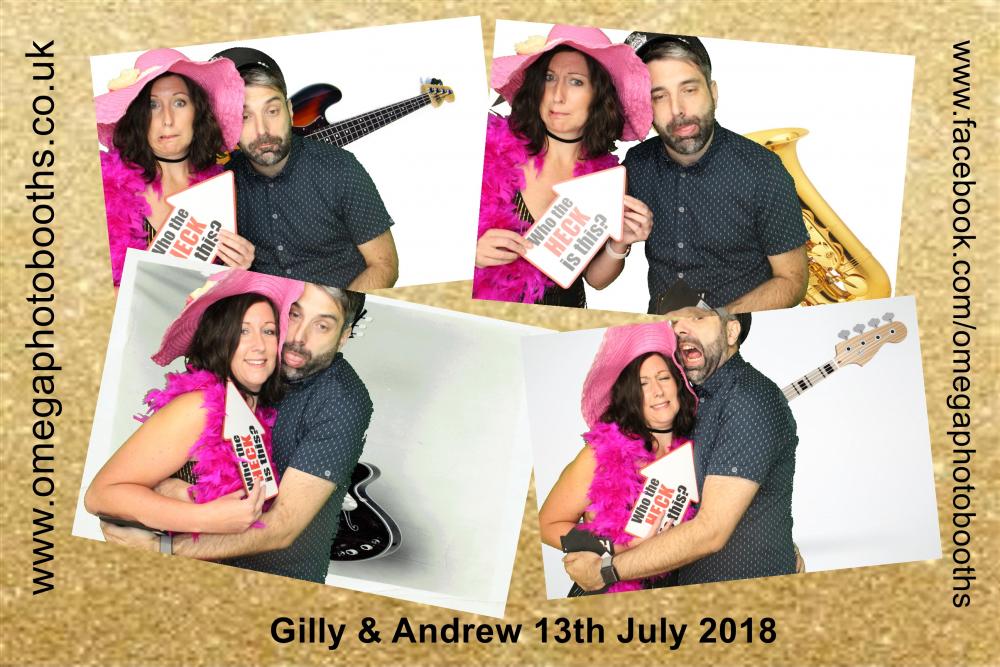 Gilly & Andrew's Wedding | View more photos from the event at gallery.omegaphotobooths.co.uk/u/Omega-Photobooths/Gilly-Andrews-Wedding